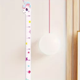 1 db giraffa magasságmérő fali matrica Egyszarvú