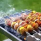   20/50db rozsdamentes acél grillező tűk, tartós, újrafelhasználható, könnyen tisztítható, alkalmas kültéri és beltéri grillezéshez Lapos bot-30cm - 20 db