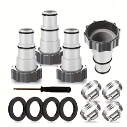   2 Típusú Csatlakozóval Ellátott Medencecső Adapter Kiegészítőkkel