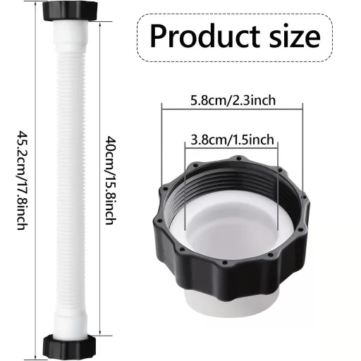40 cm medence szűrő pumpa tömlő