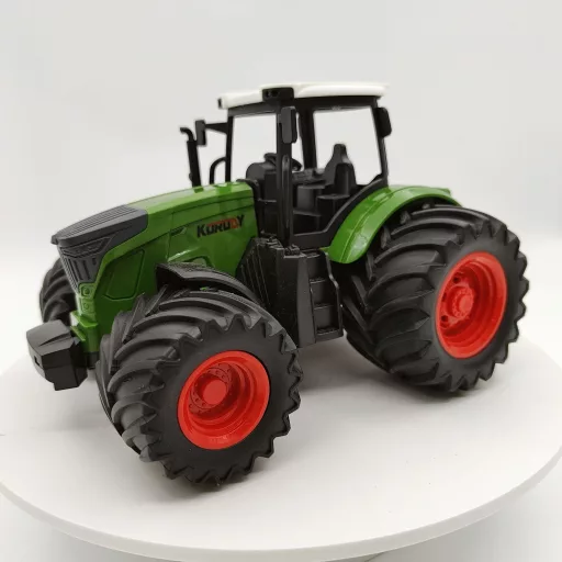 1/24 Méretarányú Vasatagkerekű Játék Traktor