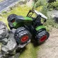 1/24 Méretarányú Nyolckerekű Játék Traktor