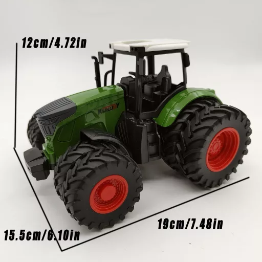 1/24 Méretarányú Nyolckerekű Játék Traktor