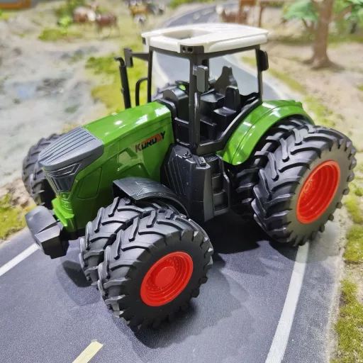 1/24 Méretarányú Nyolckerekű Játék Traktor