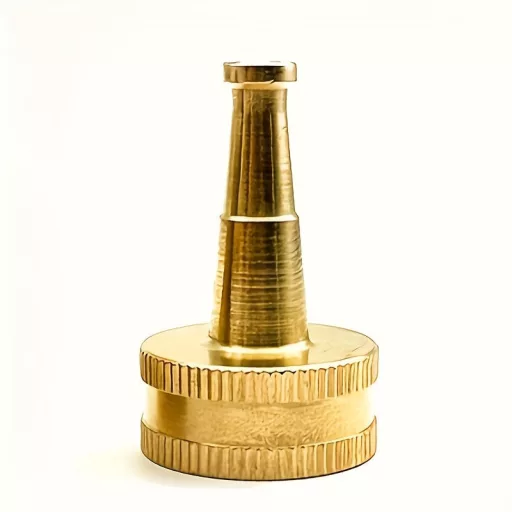 5 cm-es nagynyomású víztömlő fúvóka réz zárószeleppel, 3/4" menettel, 2db-os készlet