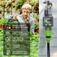   Digitális vízáramlásmérő LCD kijelzővel – 3/4” kerti tömlőhöz