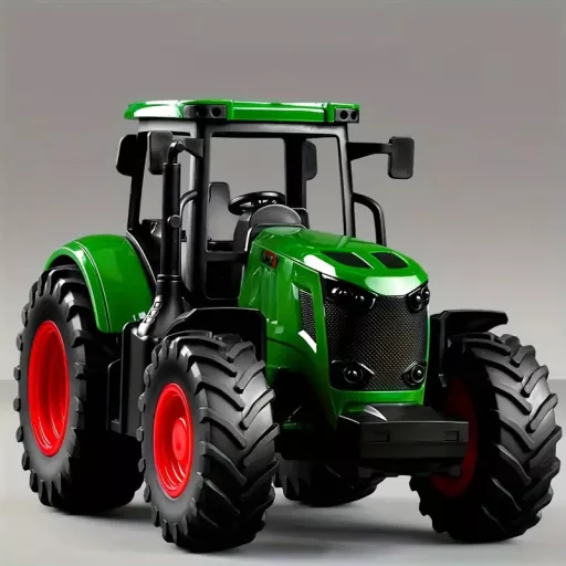 1/24 Méretarányú Vékonykerekű Játék Traktor