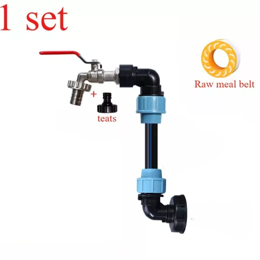 IBC Adapter Készlet – Réz Csapcsatlakozóval