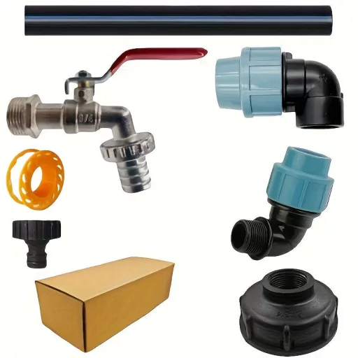IBC Adapter Készlet – Réz Csapcsatlakozóval