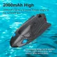   Távirányítós Jet Boat - Nagy sebességű elektromos 40KM/H (24.85 MPH) távirányítós csónak turbó gázturbinás hajtással és LED fényekkel,