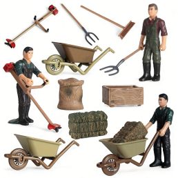 Oktató tanyai játékkészlet fiúknak és lányoknak