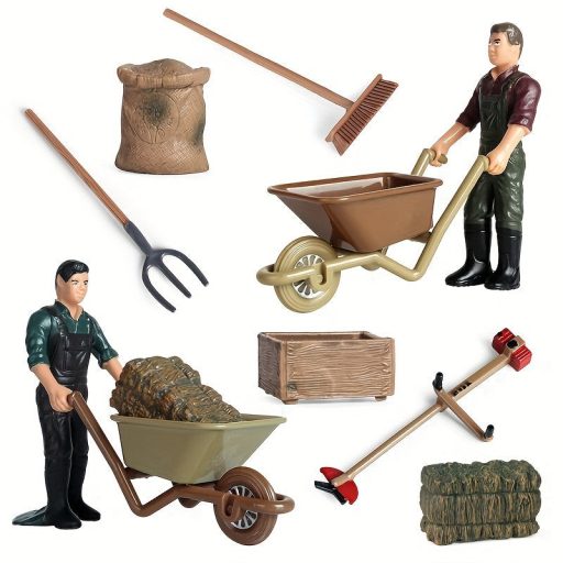 Oktató tanyai játékkészlet fiúknak és lányoknak