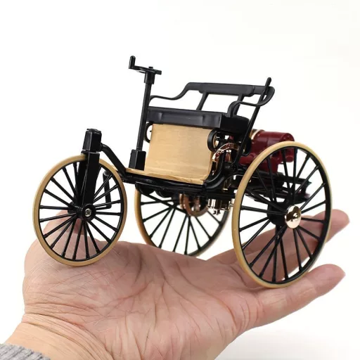 :12 Vintage Classic Könnyűfém Autómodell Dísz