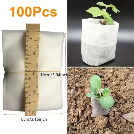 100db Lebomló palántanevelő tasak