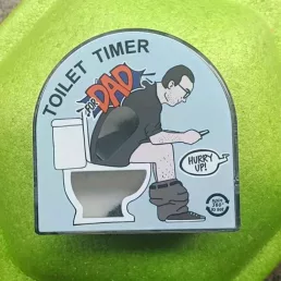WC időmérő homokóra