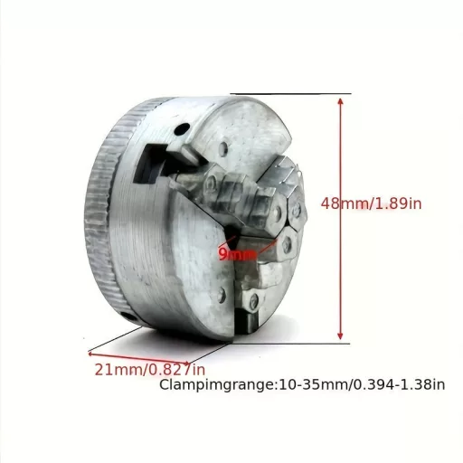 Esztergatokmány 48mm Hárompofás
