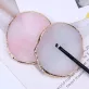   Art Nails kellékek Kerek gyanta achát kő köröm színpaletta gél lakk raklap keverő rajz festék lemez alátét