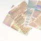   Körömmatricák, lézerrel vágott üreges matricák, 3D öntapadós körömdizájnok manikűrhöz
