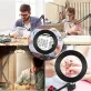   Állítható LED nagyító lámpa, nagyító üveg lámpa szorítóval, hosszú karú asztali lámpa manikűrhöz, szépségápoláshoz