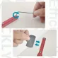   Mini Kézi Fűrész Modell Kézműves Eszköz, Tartalmaz 5db DIY Kézműves Fűrészlapot , Kézi Munkához, Metszéshez