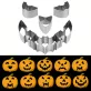   13db, prémium rozsdamentes acél tökfaragó készlet kalapáccsal - tökéletes Halloween dekorációhoz és faragáshoz