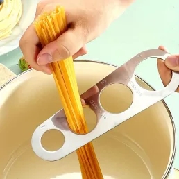   1db, Limiter tésztamérő, rozsdamentes acél tészta mérőeszköz, spagetti mérő, újrafelhasználható tészta adagszabályozás, konyhai kütyük, cikkek, háztartási konyhai eszközök, konyhai kellékek