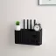 Falra szerelhető router és set top box doboz tároló