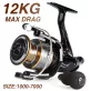 BILLINGS EK 11,79 kg max. húzású, CNC fém orsó