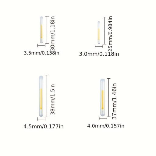 20 db világító fénypálcika éjszakai horgászathoz – növelje a fogást a fluoreszkáló fénypálcikákkal