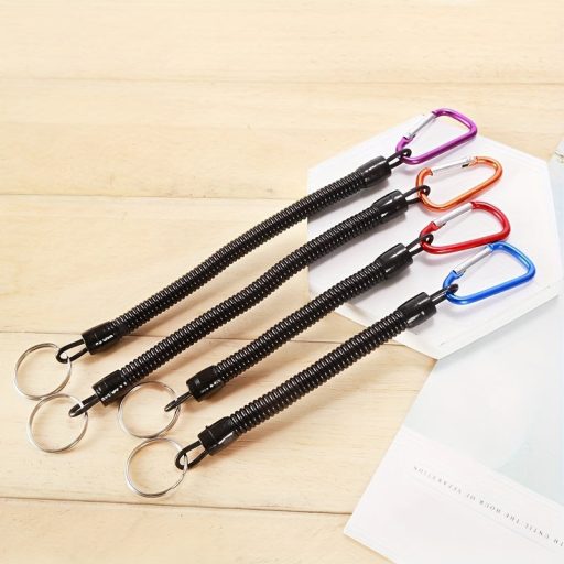 3db Horgász Zsinór, Visszahúzható Tekercses Karabinerrel