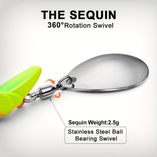 5db Jig Head szabadon álló szöges horog pergetőkanállal