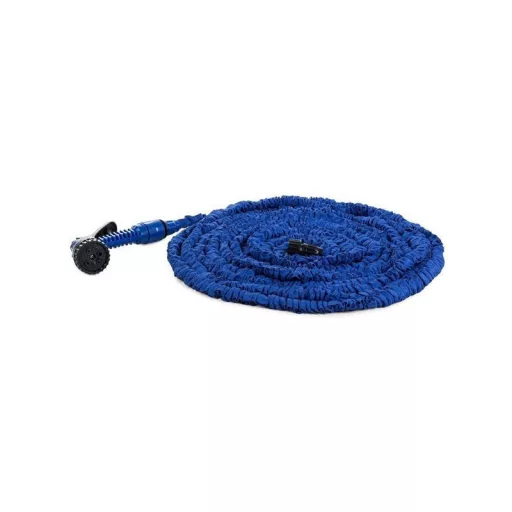 Kerticső 4-8m x-hose locsolófejjel - Kerti tömlő flexibilis anyagból, öntözéshez, kert locsoláshoz, tartós kivitelben.