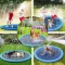 AquaFun Kutyamedence Vízipermettel – Nyári Hűsölés Játékosan