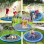 AquaFun Kutyamedence Vízipermettel – Nyári Hűsölés Játékosan