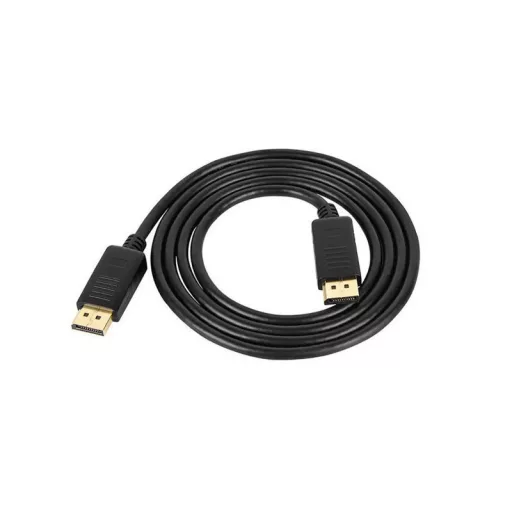 DisplayPort Kábel 1.8 m – DP 1.2 Video és Audio Átvitellel, Full HD / 4K Kompatibilis