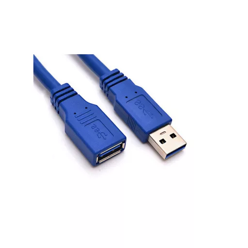 USB 3.0 Hosszabbító Adapter Kábel – Árnyékolt, Gyors Adatátvitel, 1.5 Méter