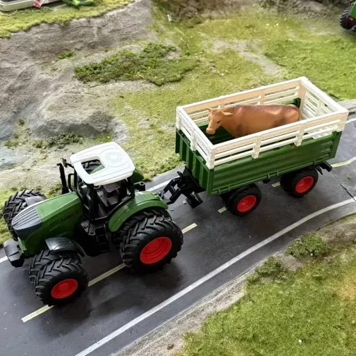 Magas pótkocsi Játék Traktorhoz