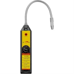   Hűtőközeg-szivárgásdetektor R134a, R410a, R22, R1234yf, CFC, HCFC, HFC és HFO gázokhoz, LED jelzővel