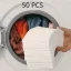 50 db színfogó lap | Színátvitel és mosási színezés megelőzése, mosógépbarát, ruhavédő 50 db