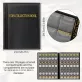   420 zsebes PVC érmetartó album erős oldalakkal, világérmék tároló rendszerező gyűjtőknek