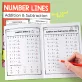   32 oldalas interaktív matematikai gyakorlófüzet fiataloknak – összeadás és kivonás gyakorlása