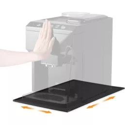   Szilikon alátét kávégépekhez, kompatibilis a De Longhi Magnifica 1 és Philips LatteGo gépekkel Fekete
