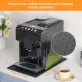   Szilikon alátét kávégépekhez, kompatibilis a De Longhi Magnifica 1 és Philips LatteGo gépekkel Fekete
