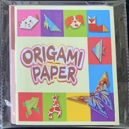   108 db-os kreatív origami papírhajtogatás készlet, 54 origami mintával, lépésről lépésre útmutatóval