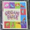 108 db-os kreatív origami papírhajtogatás készlet, 54 origami mintával, lépésről lépésre útmutatóval