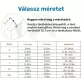   Rézbe átitatott kompressziós térdvédő, térdtámasz M méret (28 cm hosszú, felsőrész 16.5 cm, lábméret 36–42 cm)