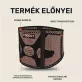   Réz deréktámasz öv, állítható kompressziós hátmerevítő, légáteresztő L méret, derékbőség 91,44–104,14 cm