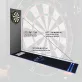   Professzionális darts szőnyeg acélhegyű és puhahegyű dartsokhoz, dobóvonal-jelölésekkel, poliészter szál