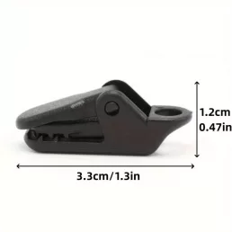   20 db sátor rögzítő klipsz, szélálló kialakítással táborozáshoz