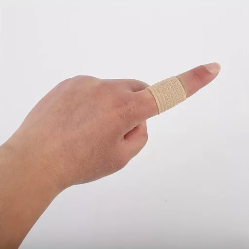 6 db öntapadó kötszer - elasztikus támogatás izomhoz, texturált felületű, biztonságos illeszkedésű